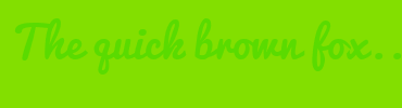 Image with Font Color 5ADB00 and Background Color 83DF00